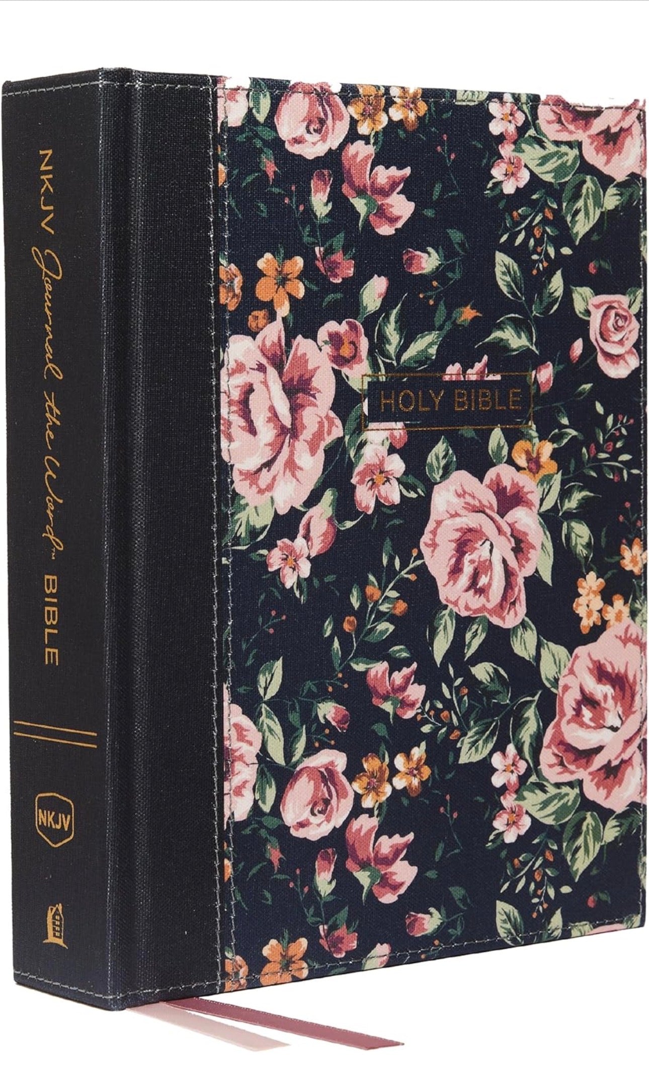 Journal The Word Bible Navy Floral
